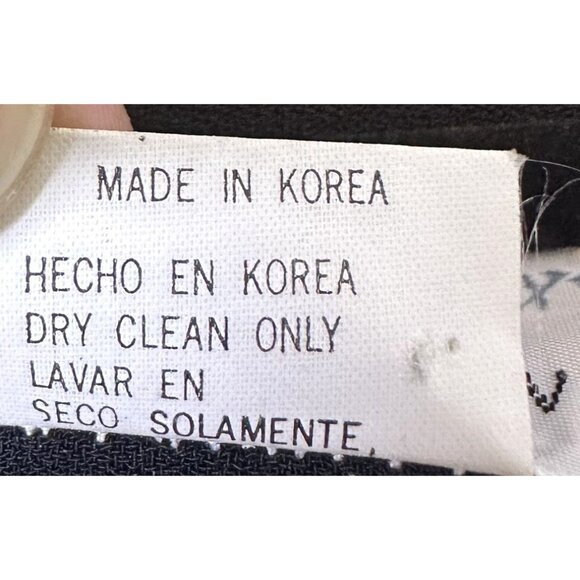 Vintage Saks Fifth Avenue Brocade Black and White Short Jacket Size 8 Old Money - Picture 12 of 14